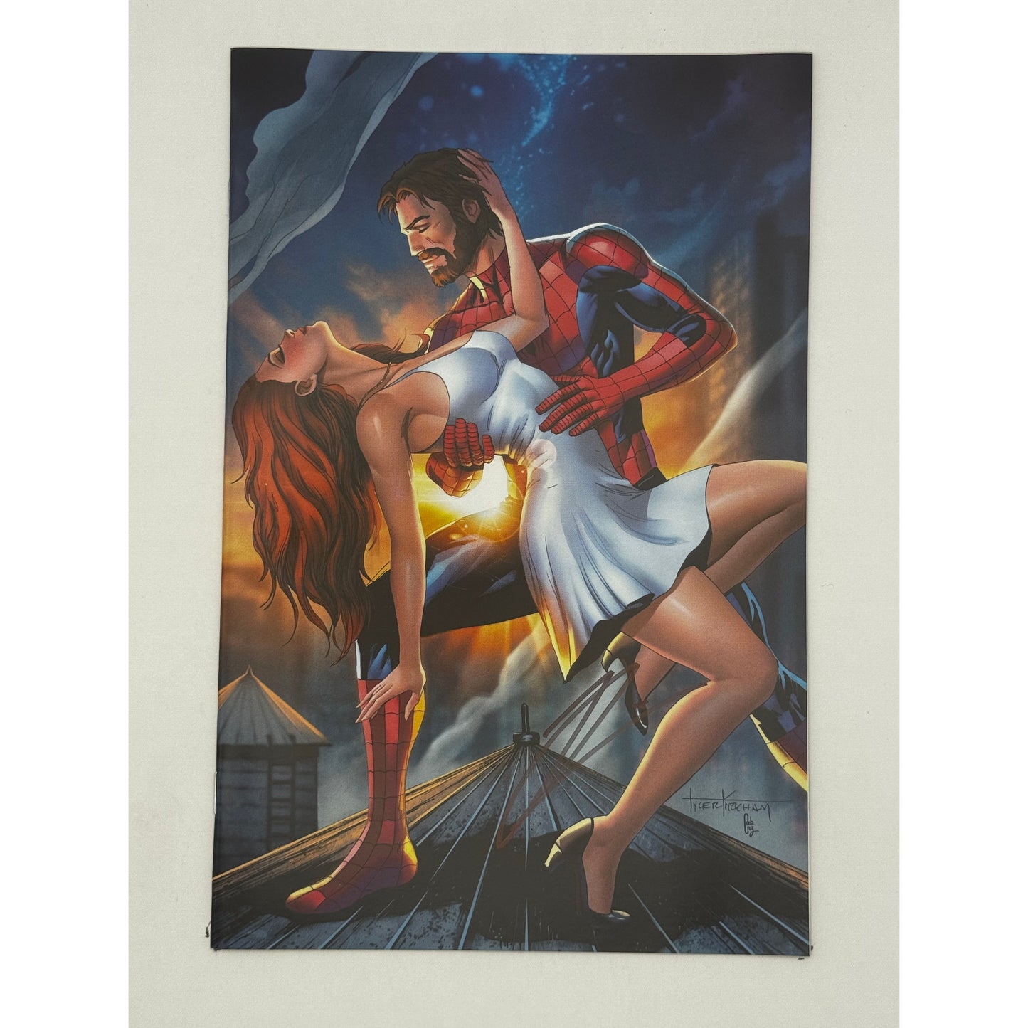 [Signed by Hickman] Ultimate Spider-Man #7 Virgin Unknown Comics Kirkham Exclusive Var [INST]