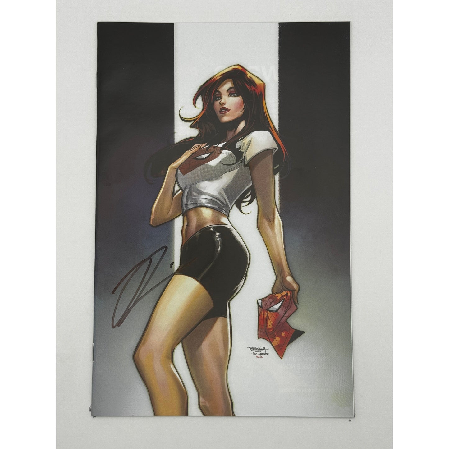 [Signed by Hickman] Ultimate Spider-Man #6 Virgin Unknown Comics Segovia Exclusive Var [INST]