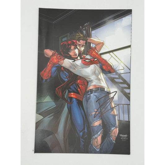 [Signed by Hickman] Ultimate Spider-Man #5 Virgin Unknown Comics Segovia Exclusive Var [INST]