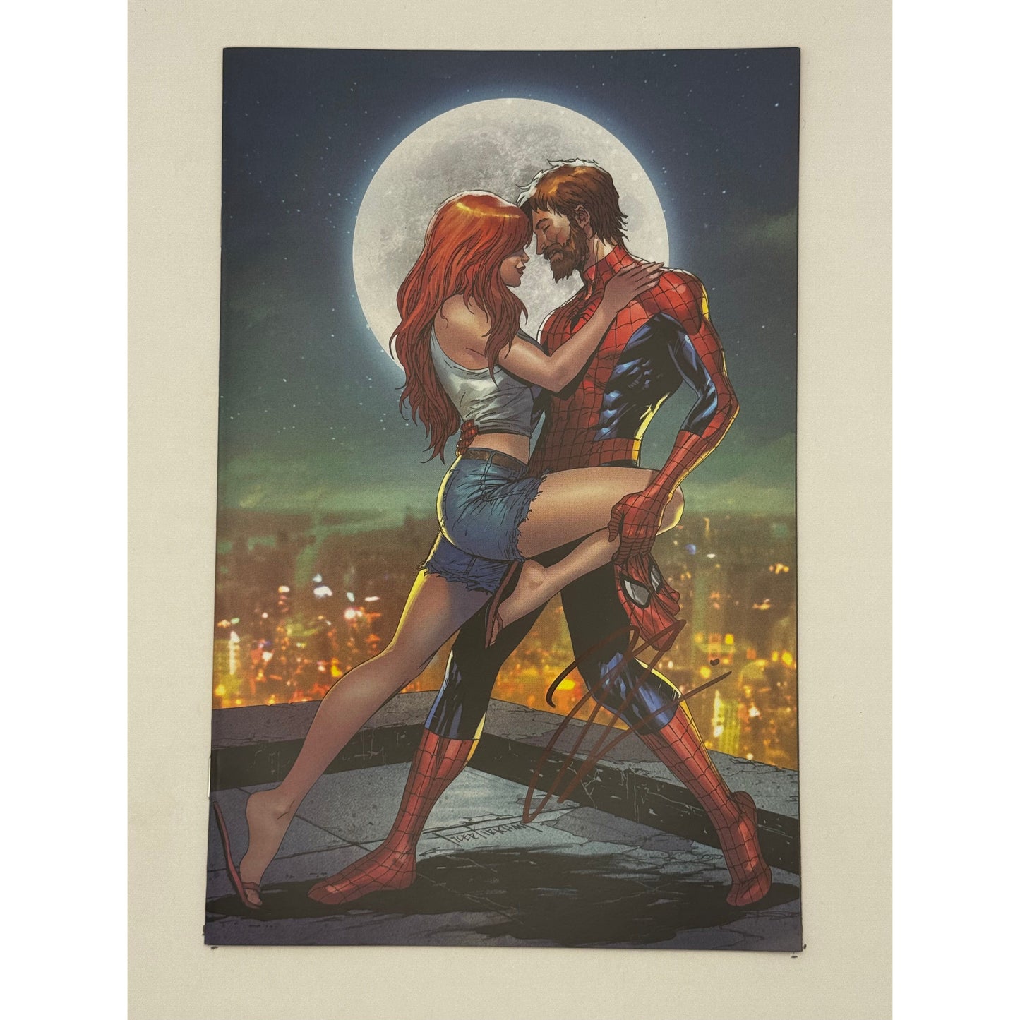 [Signed by Hickman] Ultimate Spider-Man #4 Virgin Unknown Comics Kirkham Exclusive Var [INST]