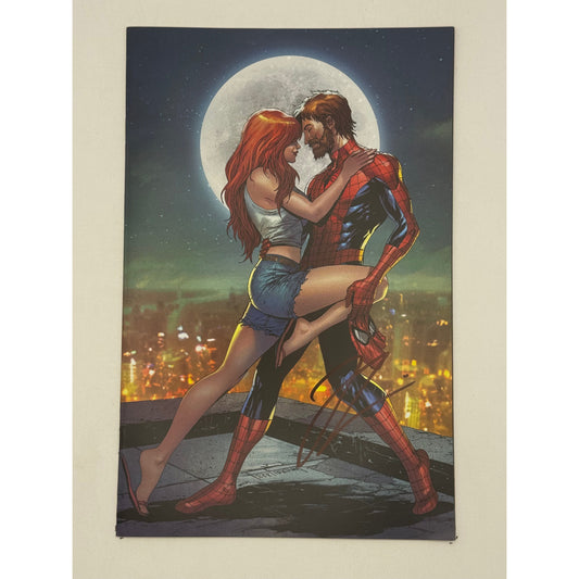 [Signed by Hickman] Ultimate Spider-Man #4 Virgin Unknown Comics Kirkham Exclusive Var [INST]