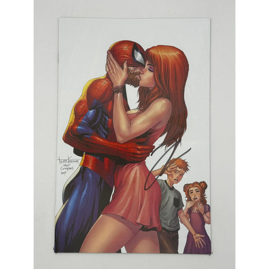 [Signed by Hickman] Ultimate Spider-Man #2 4th PTG Virgin Unknown Comics Kirkham Exclusive Var [INST]