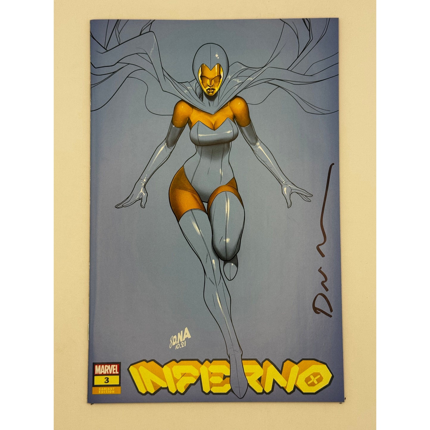 [Signed by David Nakayama] INFERNO #3 (OF 4) UNKNOWN COMICS DAVID NAKAYAMA EXCLUSIVE VAR