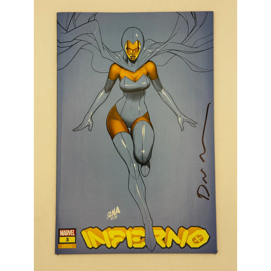 [Signed by David Nakayama] INFERNO #3 (OF 4) UNKNOWN COMICS DAVID NAKAYAMA EXCLUSIVE VAR