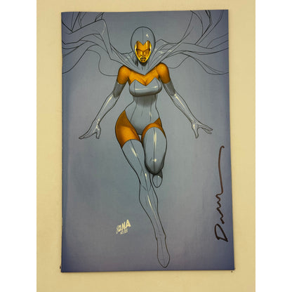 [Signed by David Nakayama] INFERNO #3 (OF 4) Virgin UNKNOWN COMICS DAVID NAKAYAMA EXCLUSIVE VIRGIN VAR - Plastic Empire