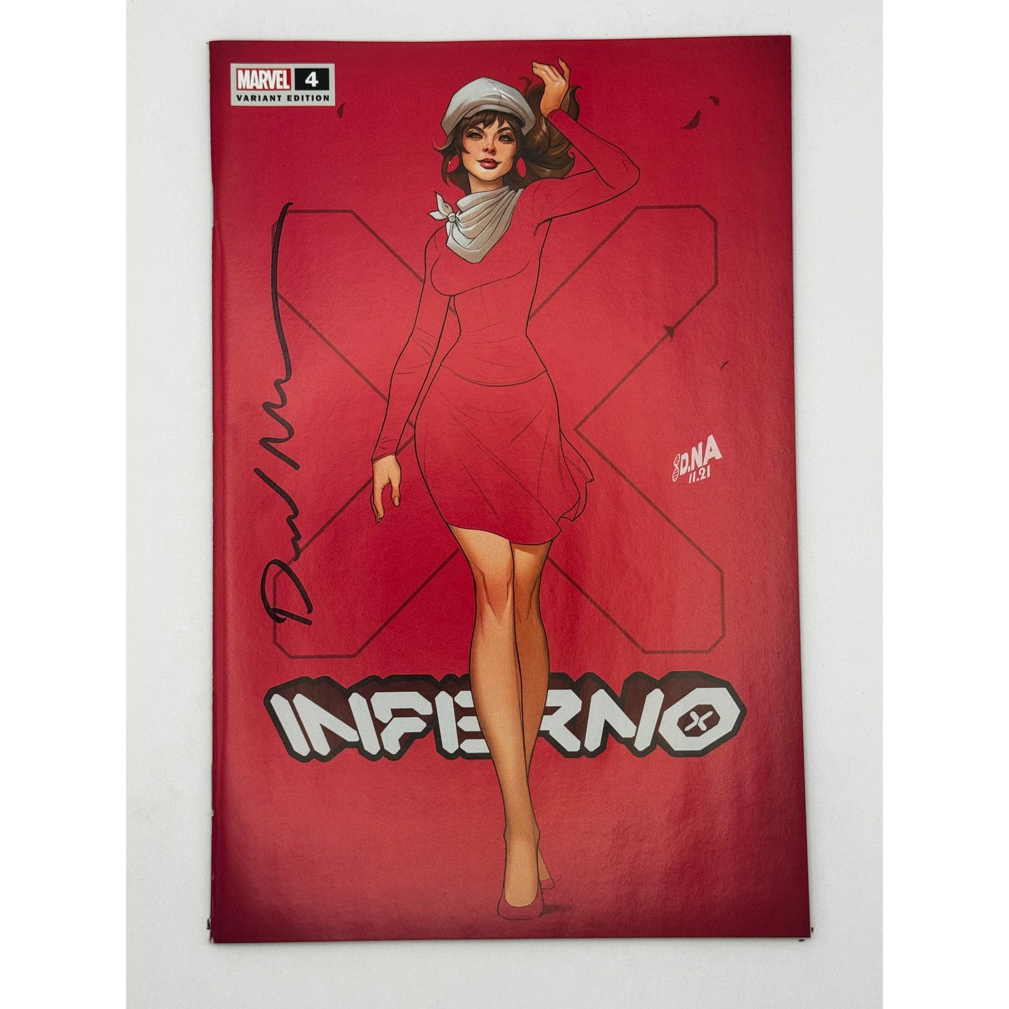 [Signed by David Nakayama] INFERNO #4 (OF 4) UNKNOWN COMICS DAVID NAKAYAMA EXCLUSIVE Var
