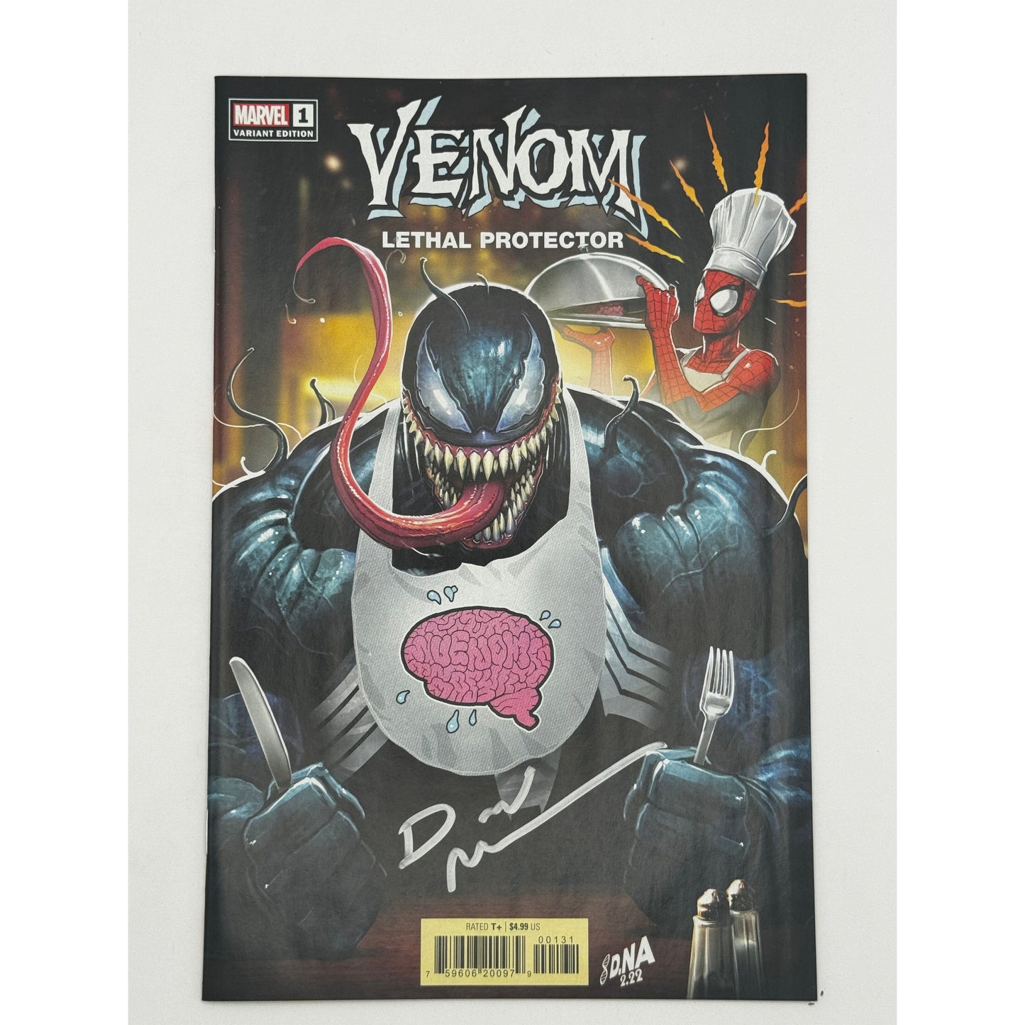 [Signed by David Nakayama] VENOM: LETHAL PROTECTOR 1 NAKAYAMA VARIANT[1:25]
