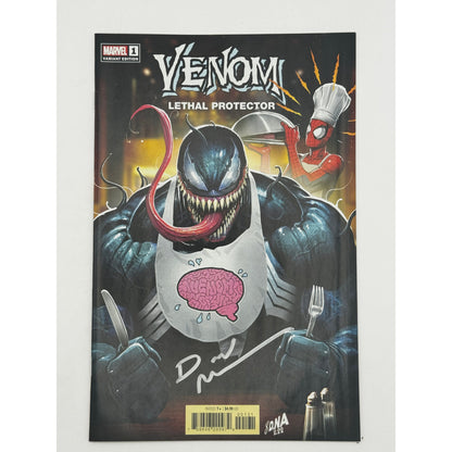 [Signed by David Nakayama] VENOM: LETHAL PROTECTOR 1 NAKAYAMA VARIANT[1:25]