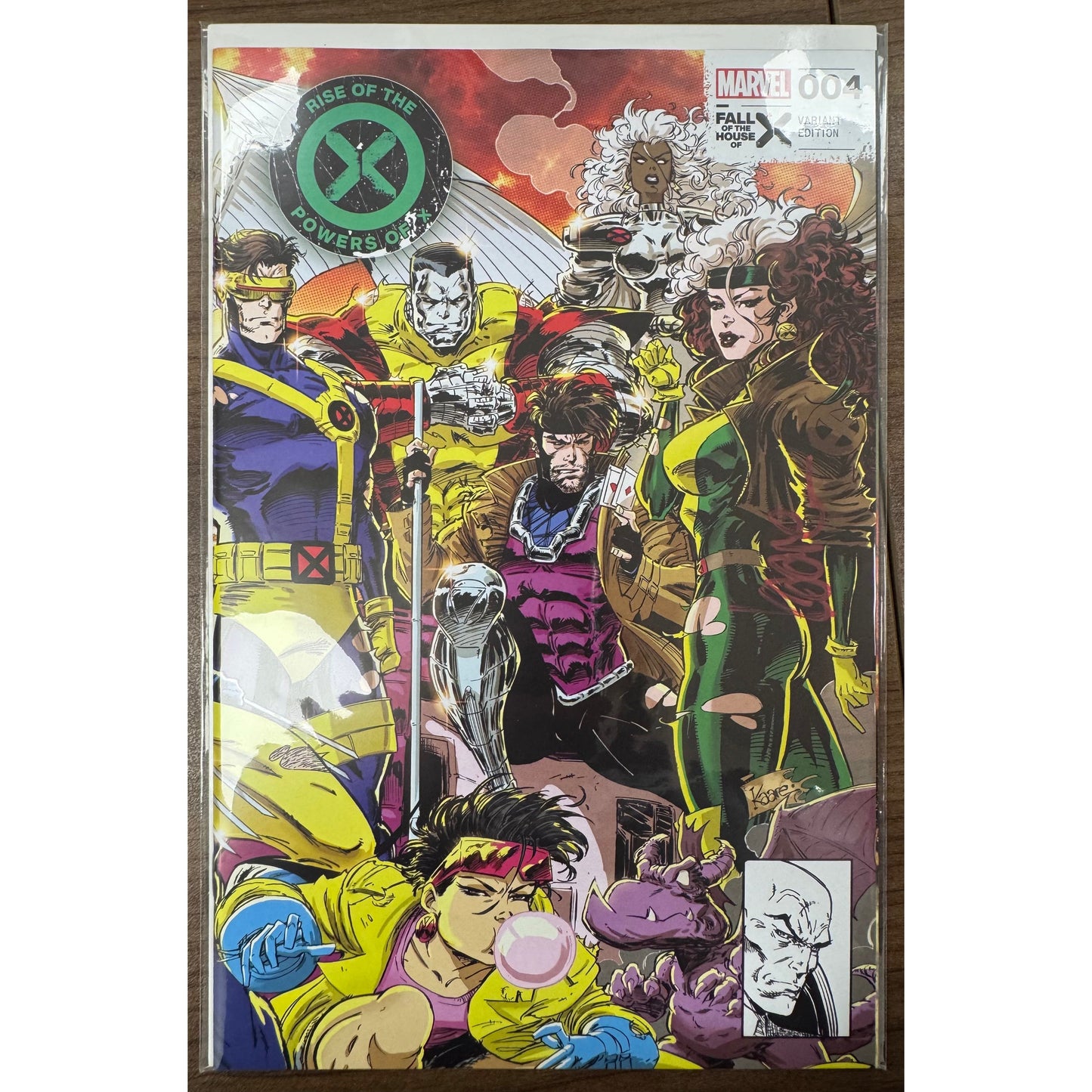 [Signed by Kaare Andrews] RISE OF THE POWERS OF X #4 UNKNOWN COMICS KAARE ANDREWS EXCLUSIVE VAR [FHX] [IN STOCK]