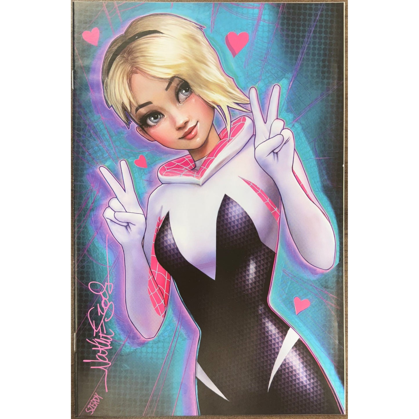 [Signed by Nathan Szerdy] AMAZING SPIDER-MAN #29 UNKNOWN COMICS NATHAN SZERDY EXCLUSIVE VIRGIN VAR [IN STOCK]
