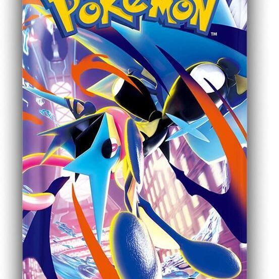 Japanese Pokémon TCG Mega Ninja Spinner trading card from Plastic Empire, featuring vibrant artwork and game details.