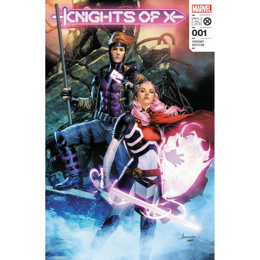 KNIGHTS OF X 1 UNKNOWN COMICS JAY ANACLETO EXCLUSIVE VAR (04/20/2022) - Plastic Empire