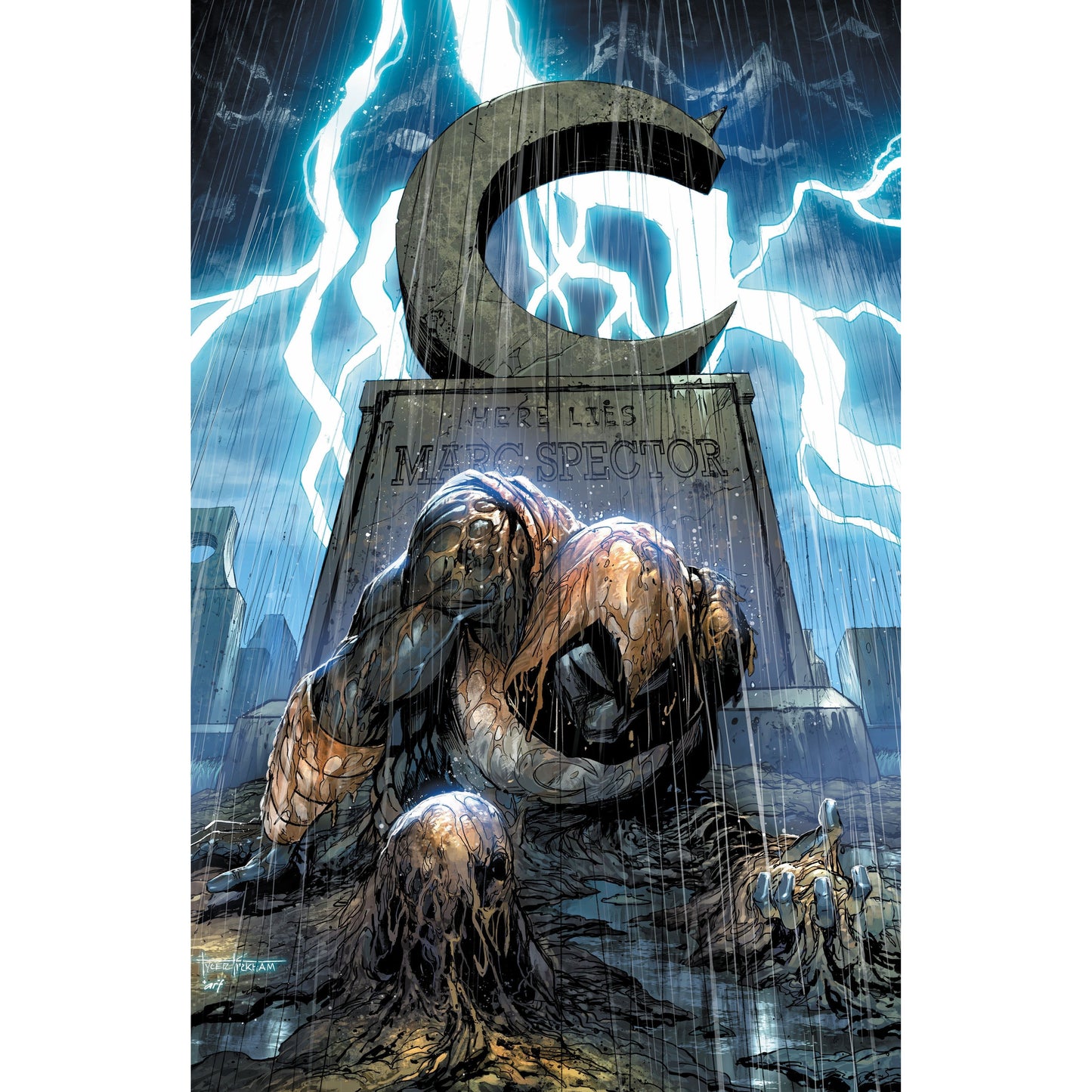 [Signed by Tyler Kirkham] MOON KNIGHT #30 UNKNOWN COMICS TYLER KIRKHAM EXCLUSIVE VIRGIN VAR [IN STOCK]