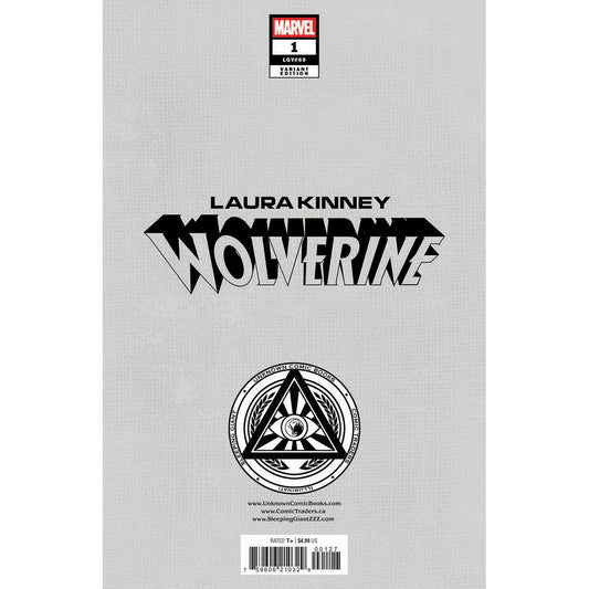 Laura Kinney: Wolverine #1 Unknown Comics Sabine Rich Exclusive Virgin Var (12/11/2024)