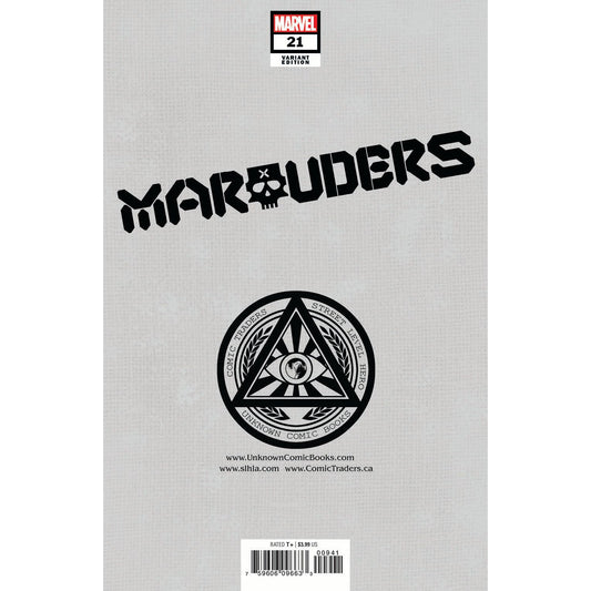 MARAUDERS #21 UNKNOWN COMICS DAVID NAKAYAMA EXCLUSIVE VIRGIN VAR GALA (06/02/2021) - Plastic Empire