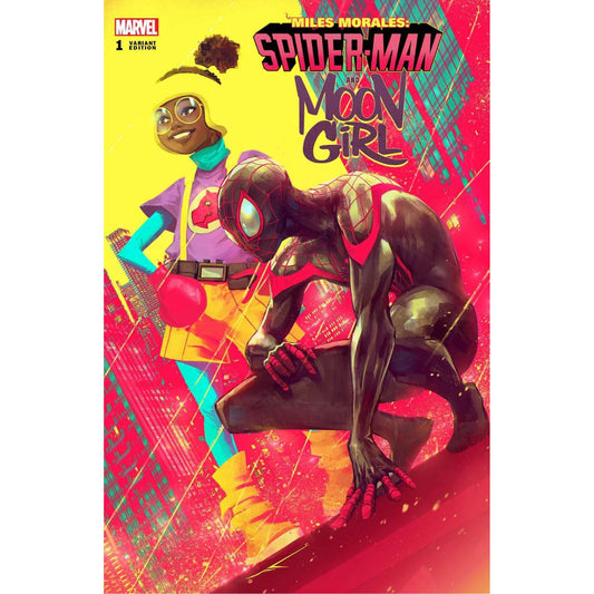 MILES MORALES & MOON GIRL #1 IVAN TAO EXCLUSIVE VAR (06/22/2022) - Plastic Empire
