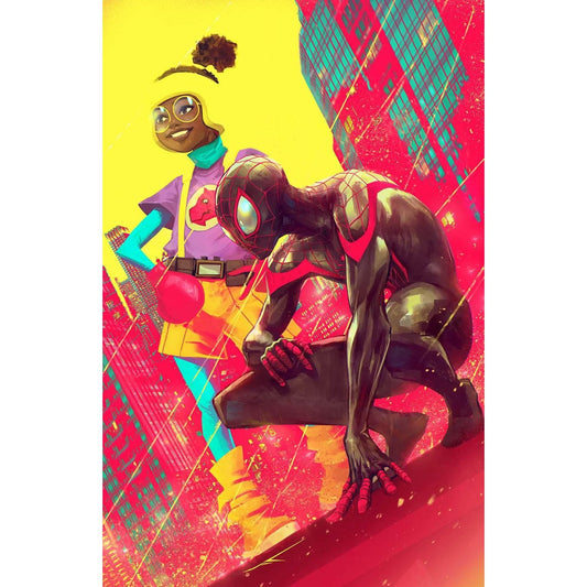 MILES MORALES & MOON GIRL #1 IVAN TAO EXCLUSIVE VIRGIN VAR (06/22/2022) - Plastic Empire