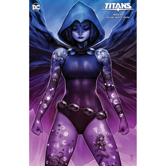 [Signed by Nathan Szerdy] TITANS #4 NATHAN SZERDY (616) EXCLUSIVE MINIMAL VIRGIN VAR [IN STOCK]