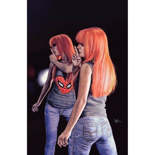 MARY JANE & BLACK CAT: BEYOND 1 UNKNOWN COMICS MARCO TURINI EXCLUSIVE VIRGIN VAR (01/26/2022) - Plastic Empire