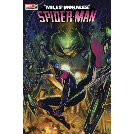 MILES MORALES: SPIDER-MAN #2 UNKNOWN COMICS BEN HARVEY EXCLUSIVE VAR (01/11/2023) - Plastic Empire