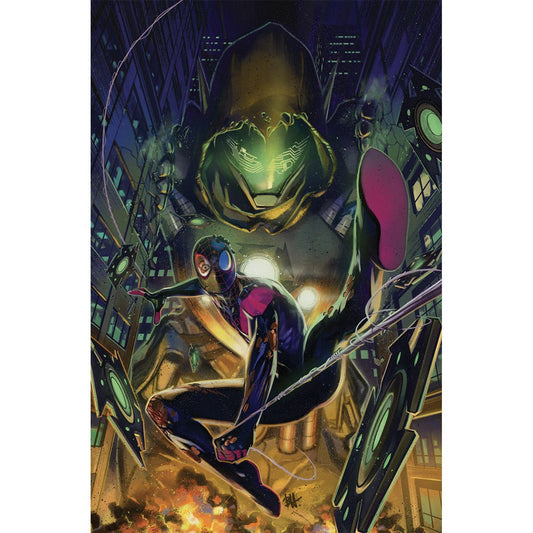 MILES MORALES: SPIDER-MAN #2 UNKNOWN COMICS BEN HARVEY EXCLUSIVE VIRGIN VAR (01/11/2023) - Plastic Empire