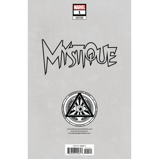 Mystique #1 Unknown Comics Kaare Andrews Connecting Cover Exclusive Virgin Var (10/16/2024)