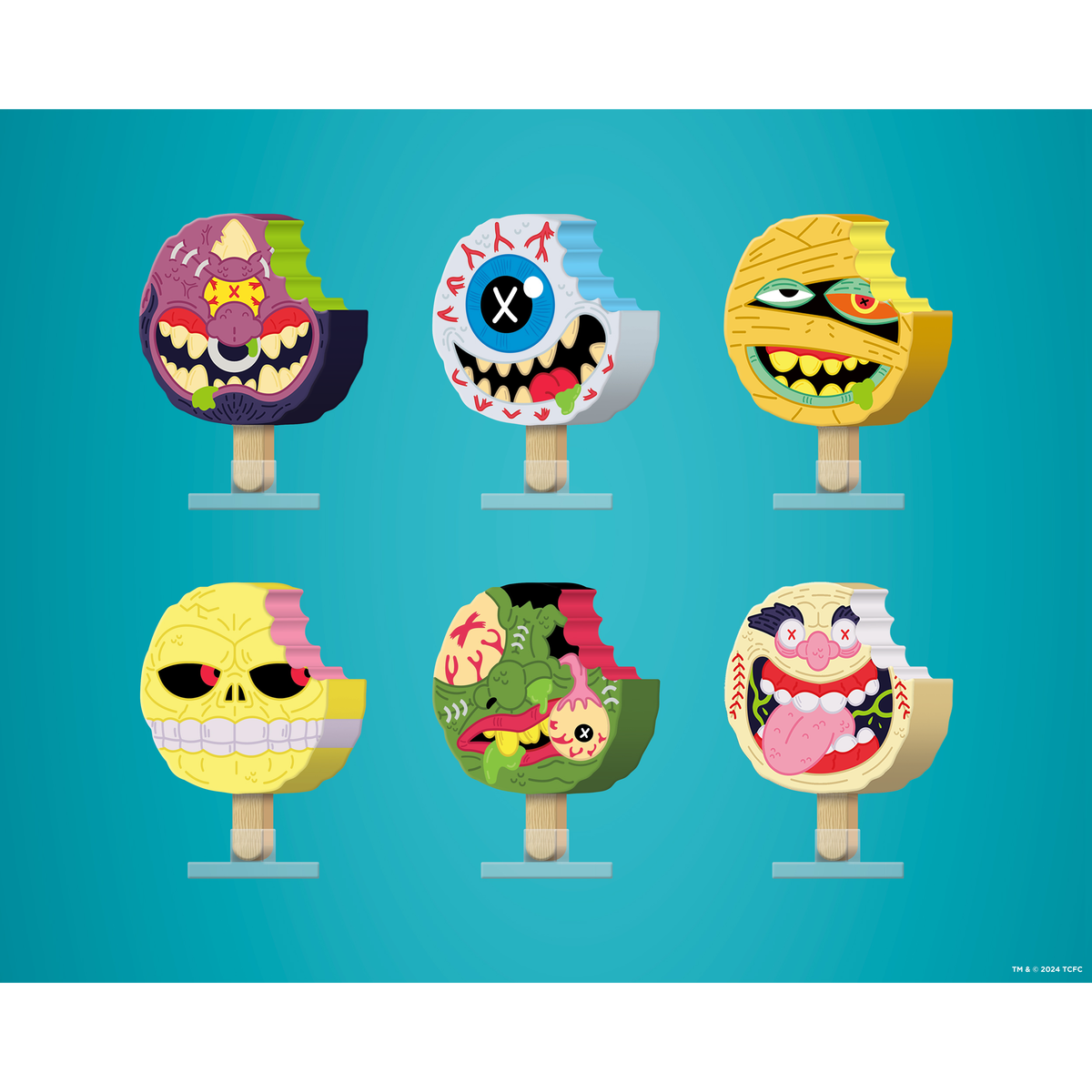 Limited edition Madballs figure from Frozen Culture by Plastic Empire, showcasing a colorful, grotesque character design.