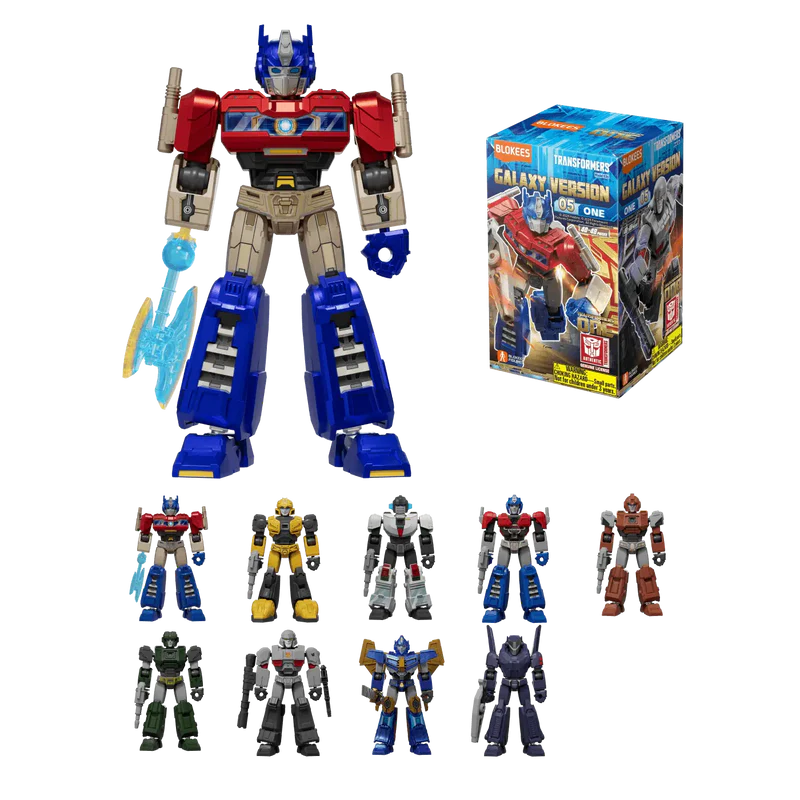 Blokees Transformers Galaxy Version Series 05 ONE Model Kit Blind Box