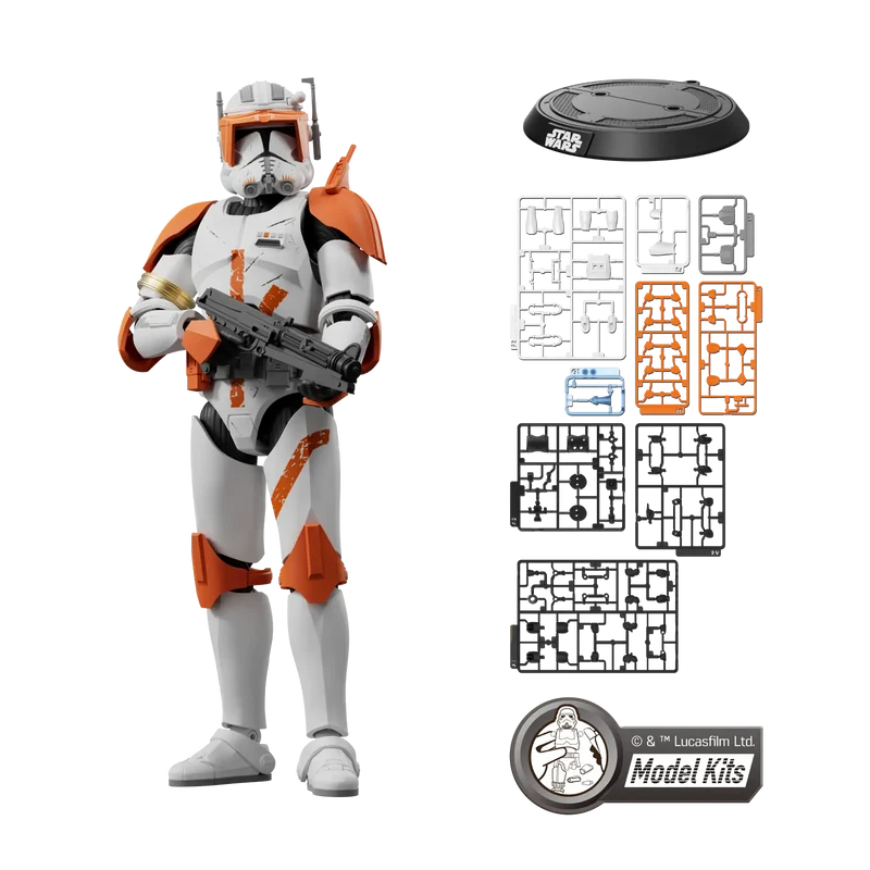 Blokees Champion Class Star Wars Clone Commander Cody Model Kit