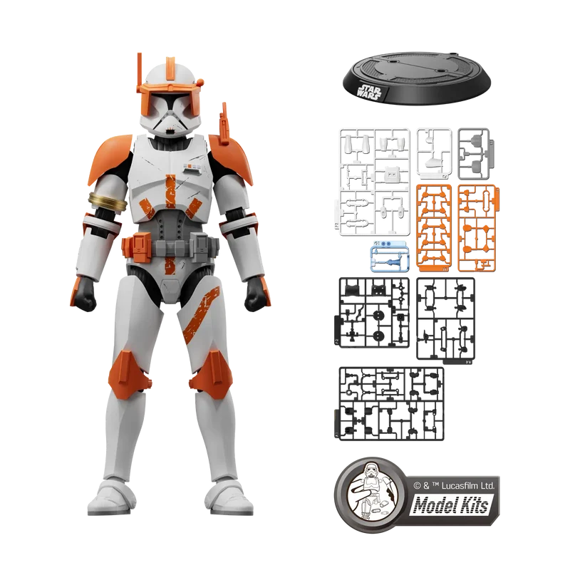 Blokees Champion Class Star Wars Clone Commander Cody Model Kit