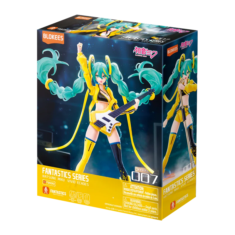 Blokees Fantastics Series Hatsune Miku Vivid Echoes Model Kit
