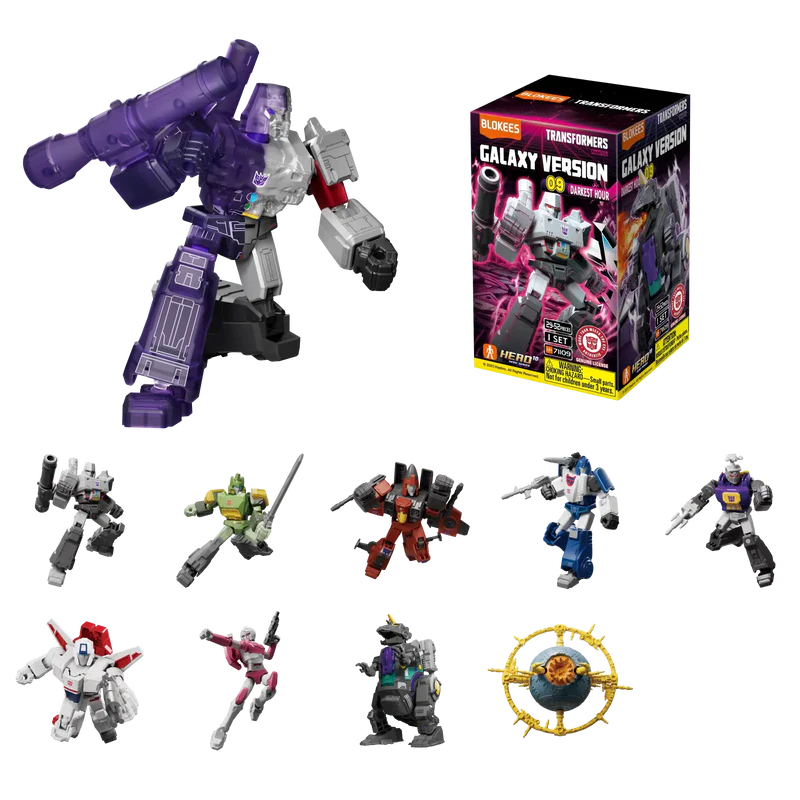 Blokees Transformers Galaxy Version Series 09 Darkest Hour Model Kit Blind Box