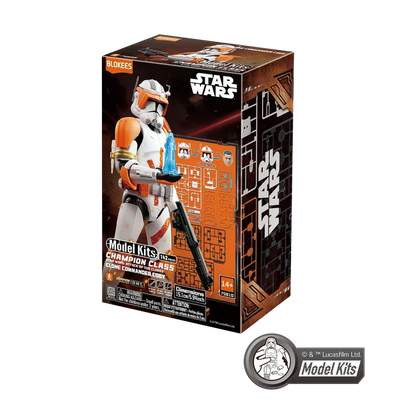 Blokees Champion Class Star Wars Clone Commander Cody Model Kit
