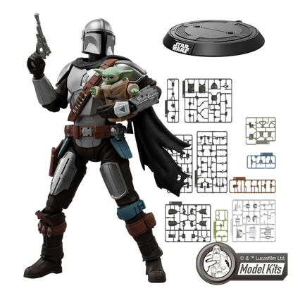 Blokees Champion Class 05 Star Wars Mandalorian and Grogu Model Kit