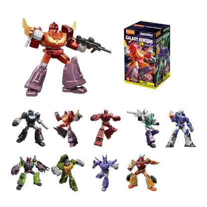 Blokees Transformers Galaxy Version Series 10 One Shall Stand Model Kit Blind Box