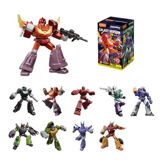 Blokees Transformers Galaxy Version Series 10 One Shall Stand Model Kit Blind Box
