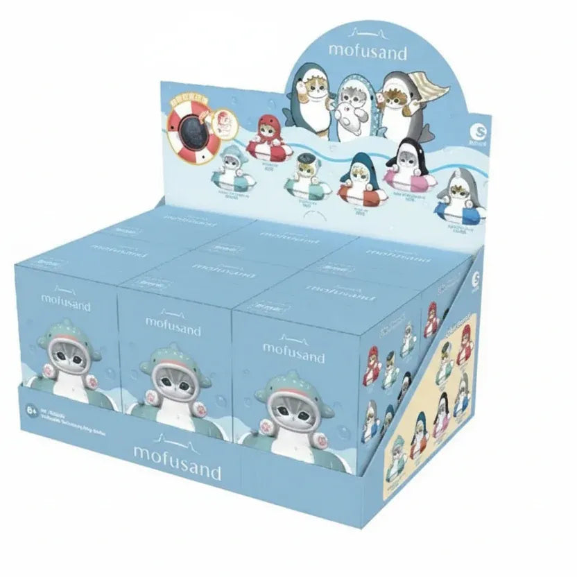 Mofusand Swimming Ring Series Figure Blind Box Full Case