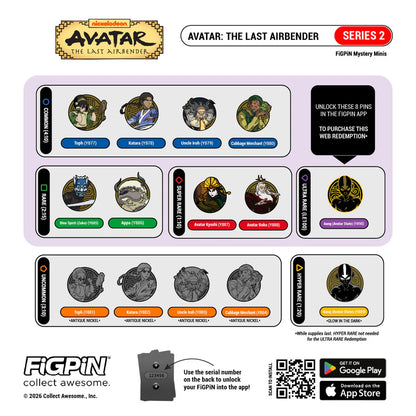 Figpin Avatar Mystery Mini Series 2