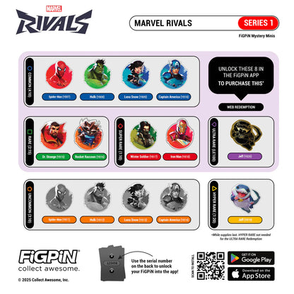 Figpin Mini Marvel Rivals Mystery Series 01
