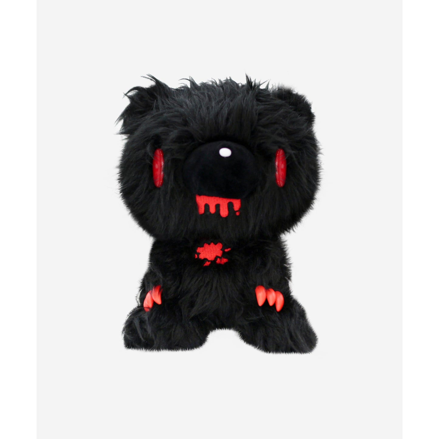 Shaggy Fur Black Gloomy Bear 7" Plush