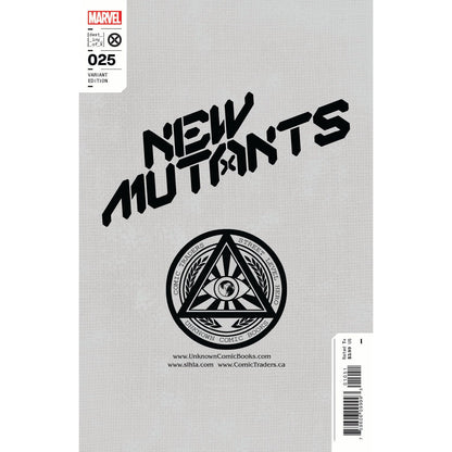 NEW MUTANTS 25 UNKNOWN COMICS MIGUEL MERCADO EXCLUSIVE VIRGIN VOGUE VAR (05/18/2022) - Plastic Empire