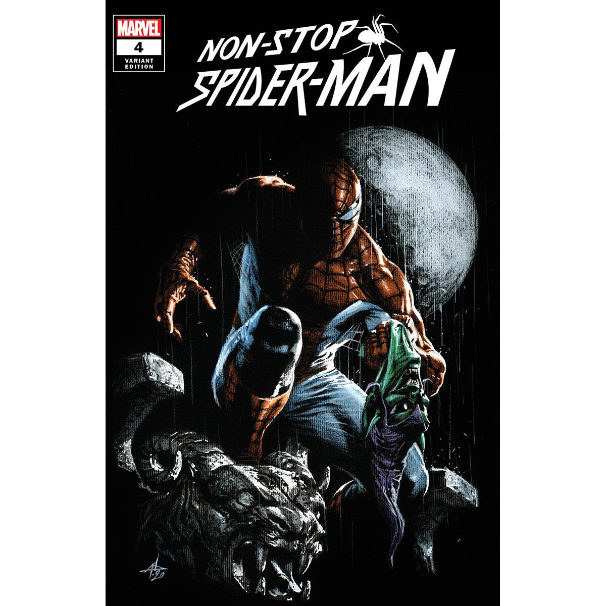 NON-STOP SPIDER-MAN #4 UNKNOWN COMICS GABRIELE DELL'OTTO EXCLUSIVE VAR (07/28/2021) (08/25/2021) - Plastic Empire