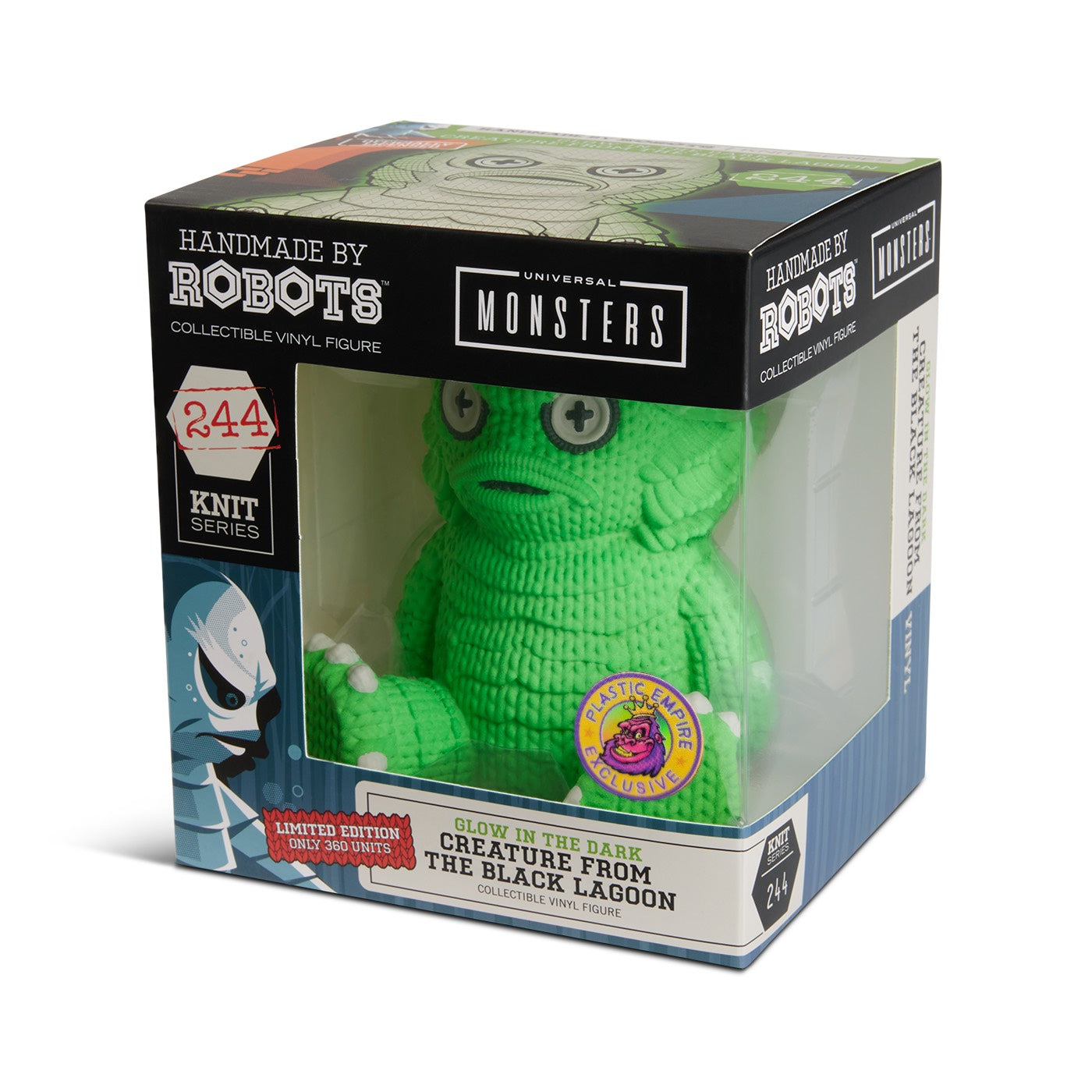 NYCC 2025 Handmade by Robots Glow in the Dark Creature Exclusive Vinyl Figure LE 360