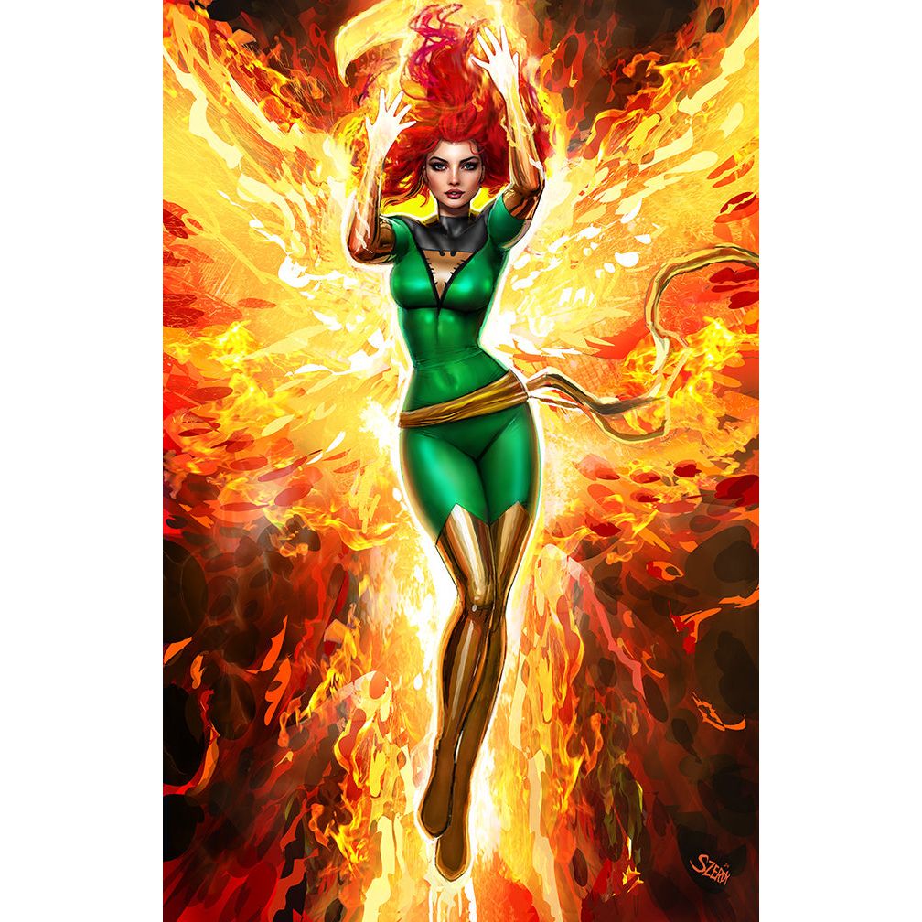 [Signed by Nathan Szerdy] PHOENIX #1 UNKNOWN COMICS NATHAN SZERDY VIRGIN VAR [IN STOCK]
