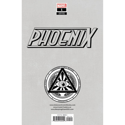 [Signed by Nathan Szerdy] [FOIL] PHOENIX #1 UNKNOWN COMICS NATHAN SZERDY MARVEL GIRL VIRGIN EXCLUSIVE SDCC 2024 VAR [IN STOCK]