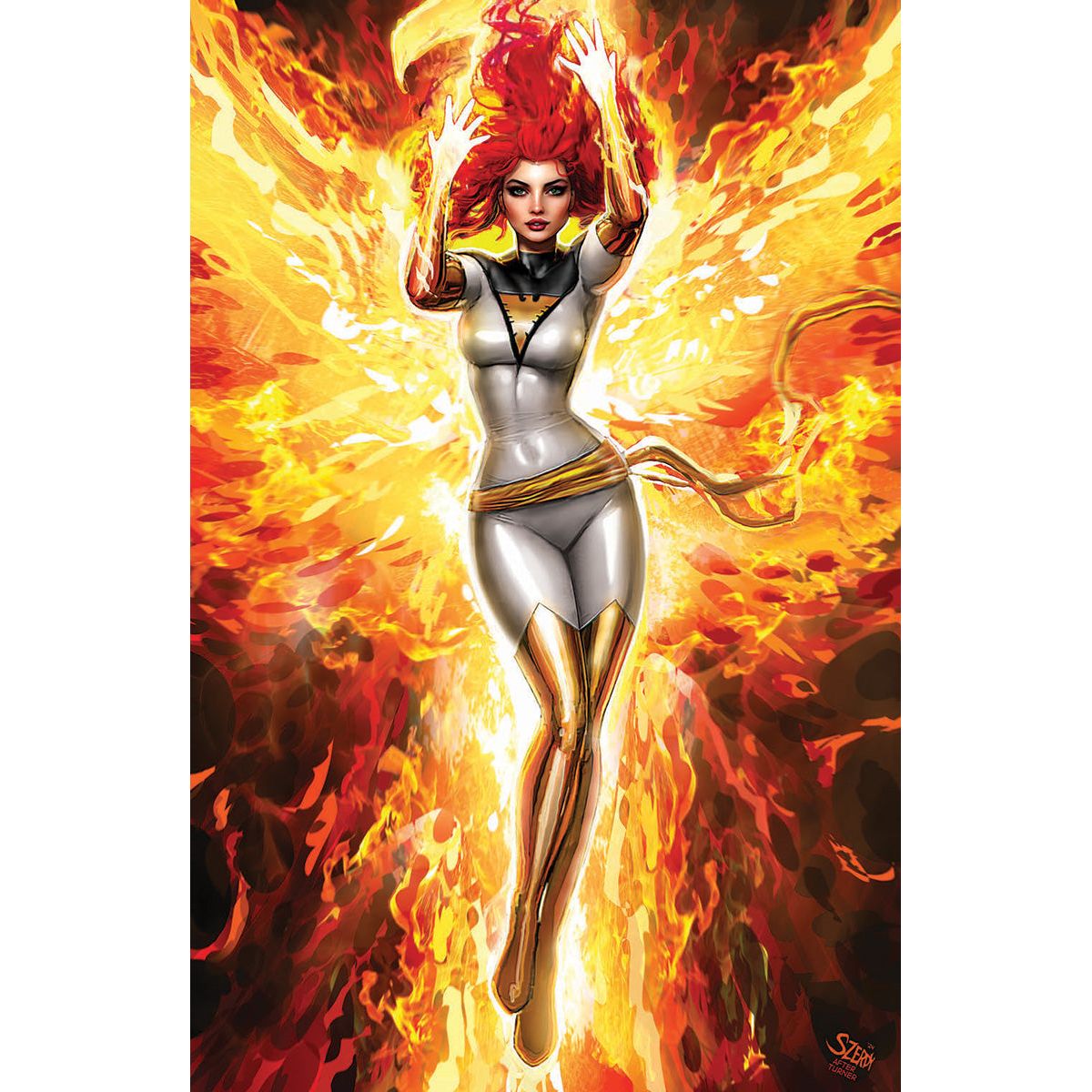 [Signed by Nathan Szerdy] [FOIL] PHOENIX #3 UNKNOWN COMICS EXCLUSIVE NATHAN SZERDY VIRGIN VAR [IN STOCK]