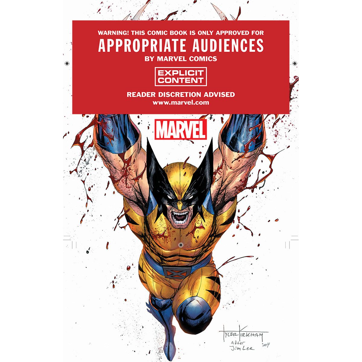 Wolverine Revenge #2 Red Band [Polybagged] Explicit Content Unknown Comics Exclusive Tyler Kirkham Virgin Nycc 2024 Var (10/23/2024)