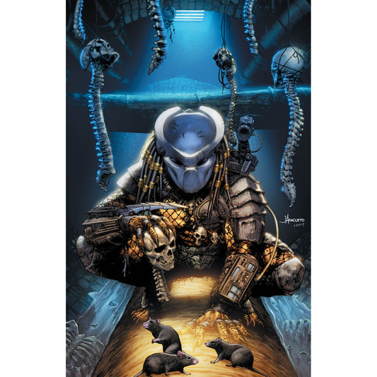 PREDATOR 1 UNKNOWN COMICS JAY ANACLETO EXCLUSIVE VIRGIN VAR (08/10/2022)