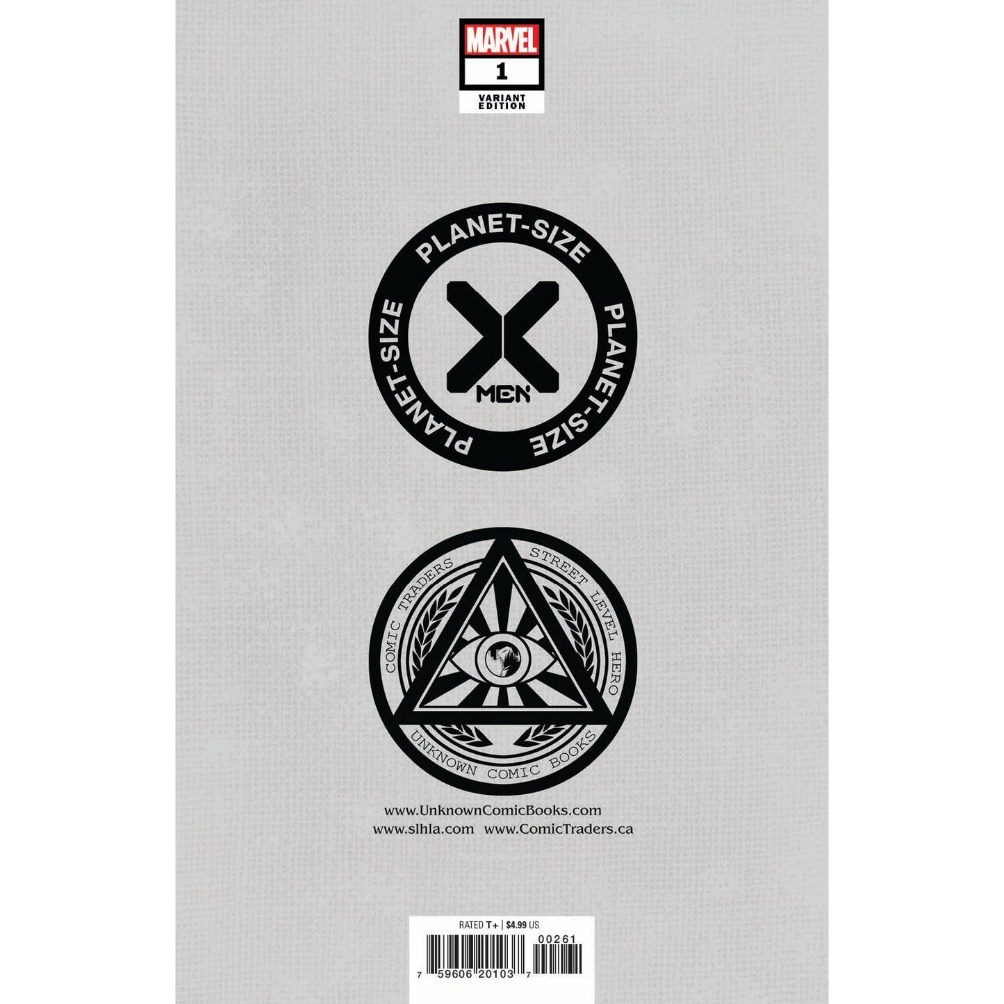 PLANET-SIZED X-MEN #1 UNKNOWN COMICS DAVID NAKAYAMA EXCLUSIVE VAR GALA (06/16/2021) - Plastic Empire