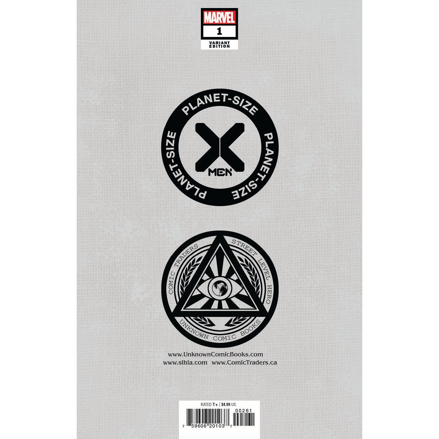 PLANET-SIZED X-MEN #1 UNKNOWN COMICS DAVID NAKAYAMA EXCLUSIVE VAR GALA (06/16/2021) - Plastic Empire